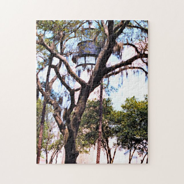 Puzzle Phare d'Amelia Island, casse-tête de la Floride (Vertical)