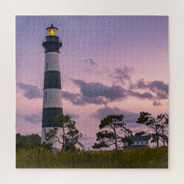 Puzzle Phare de Bodie Island Banques extérieures Caroline (Vertical)