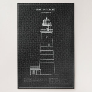 Puzzle Phare de Boston - Massachusetts - PD