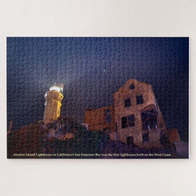 Puzzle Phare de California Alcatraz Island (Horizontal)