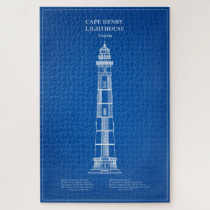 Puzzle Phare de Cape Henry - Virginie - AD