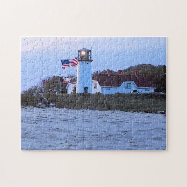 Puzzle Phare de Chatham, Cape Cod le Massachusetts (Horizontal)