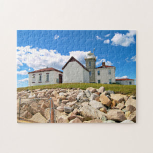 Puzzle Phare de colline de montre, casse-tête d'Île de