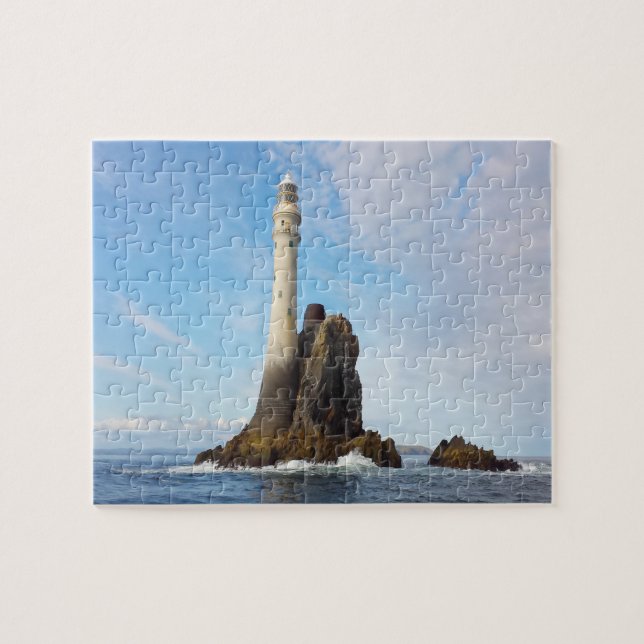 Puzzle Phare de Fasnet "La chute des larmes d'Irlande" (Horizontal)