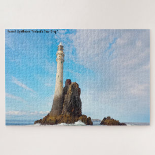 Puzzle Phare de Fasnet "La chute des larmes d'Irlande"