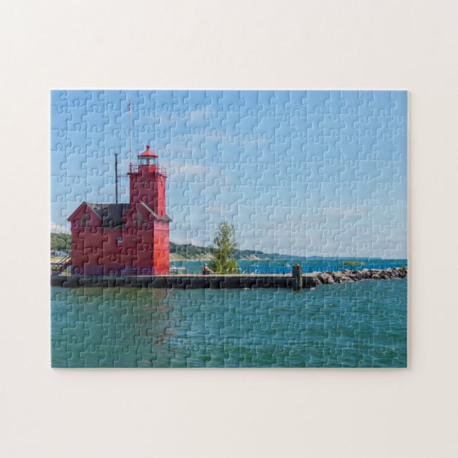 Puzzle Phare de Holland Harbour (Horizontal)