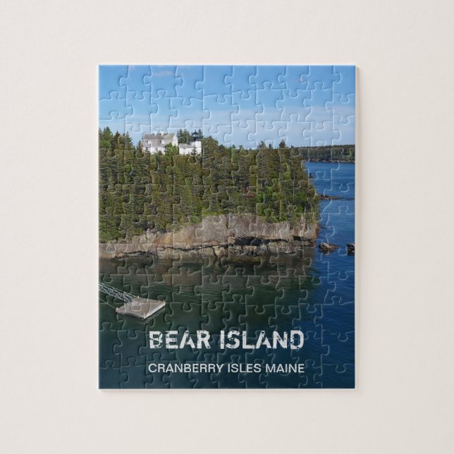 Puzzle Phare de l'île Acadia Maine (Vertical)