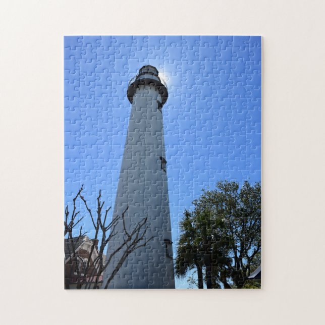 Puzzle Phare de l'île Saint-Simons (Vertical)