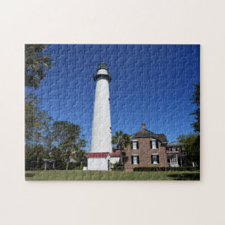Puzzle Phare de l'île Saint-Simons créé en
