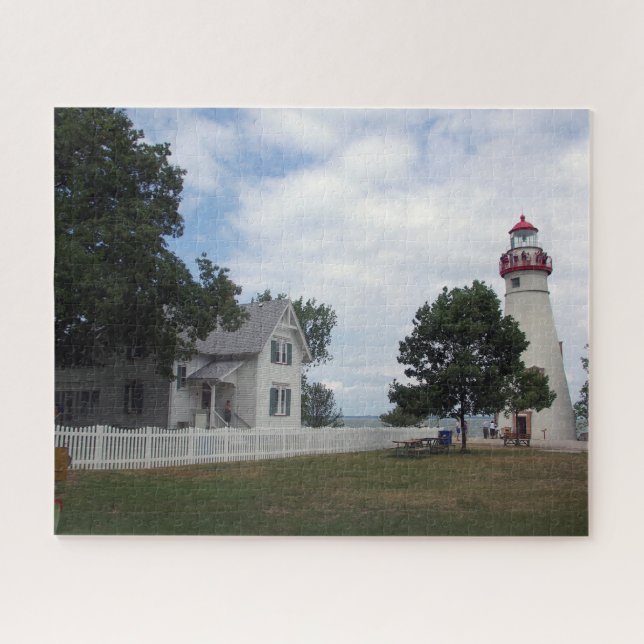 Puzzle Phare de Marblehead et keepershouse (Horizontal)