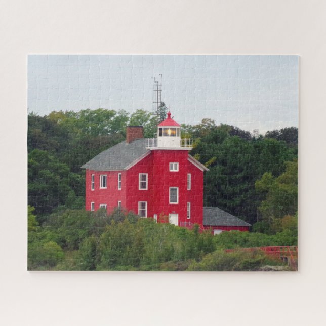 Puzzle Phare de Marquette Harbour (Horizontal)