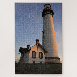 Puzzle Phare de Pigeon Point Californie Côte Jigsaw Pu