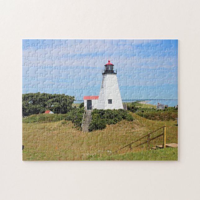 Puzzle Phare de Plymouth, le Massachusetts (Horizontal)