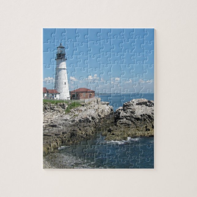 Puzzle Phare de port de barre (Vertical)