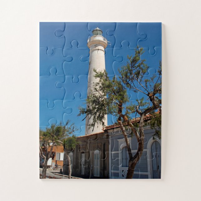 Puzzle Phare de Punta Secca, Sicile, Italie 30 pc (Vertical)
