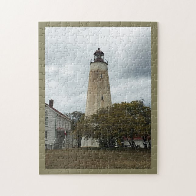 Puzzle Phare de Sandy Hook (Vertical)