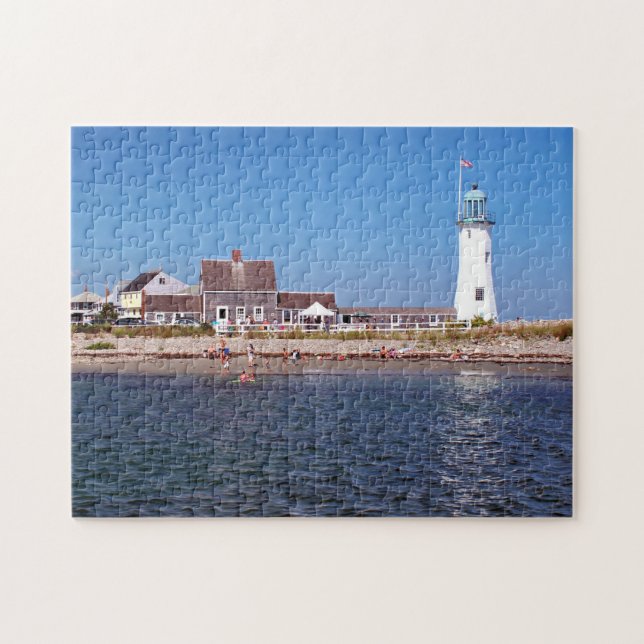 Puzzle Phare de Scituate, le Massachusetts (Horizontal)