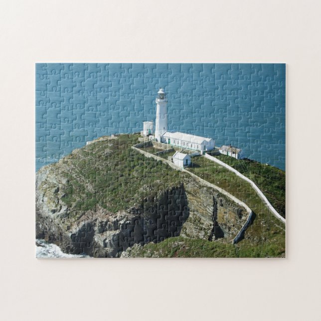 Puzzle Phare de South Stack Pays de Galles (Horizontal)