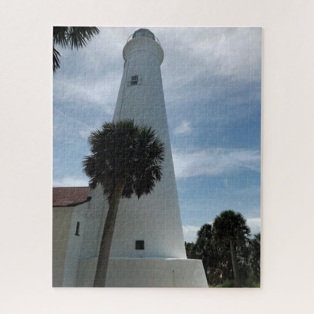 Puzzle Phare de St Marks en Floride (Vertical)