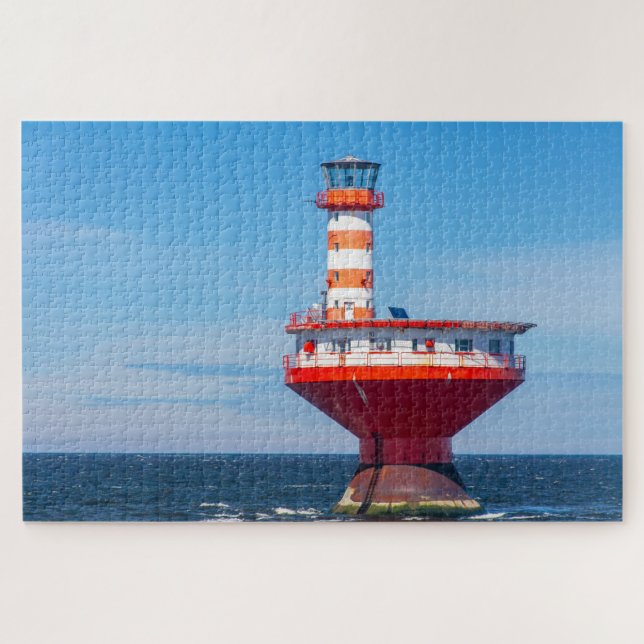 Puzzle Phare de Tadoussac pittoresque, Québec, Canada (Horizontal)