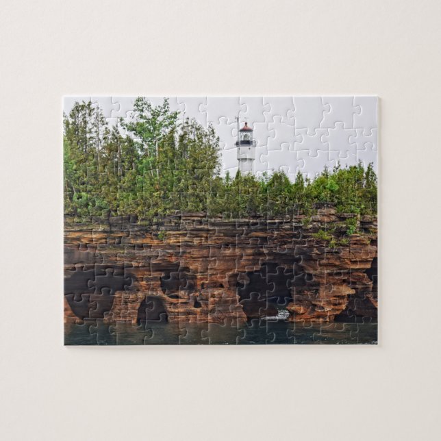 Puzzle Phare d'île d'apôtre - l'île du diable - 8x10 (Horizontal)