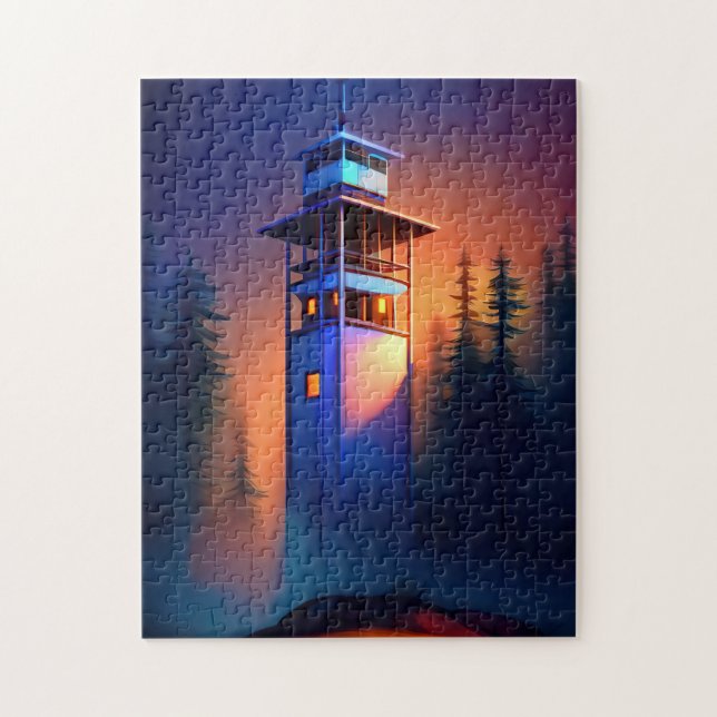 Puzzle Phare la nuit (Vertical)