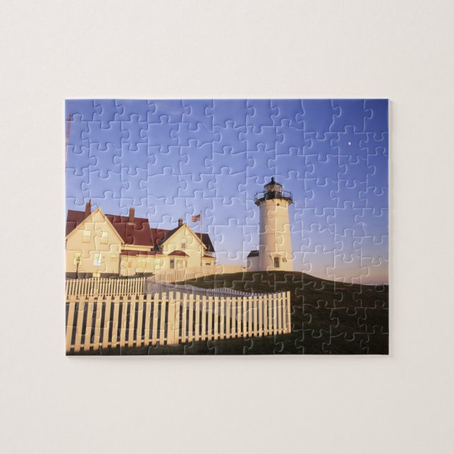 Puzzle Phare Nobska, Woods Hole, Massachusetts (Horizontal)
