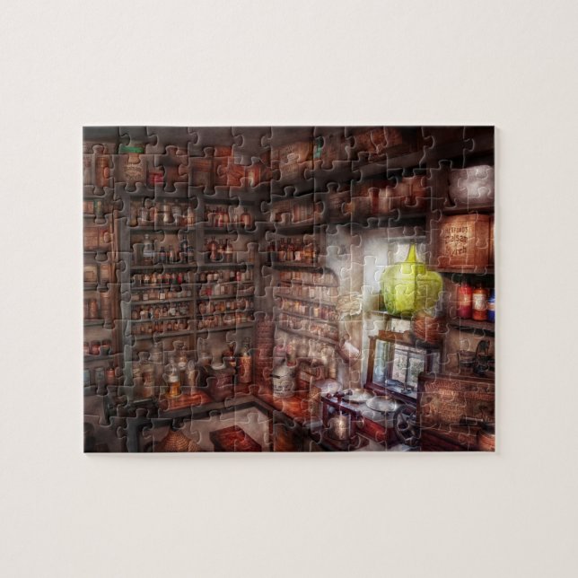 Puzzle Pharmacie - Équipement - Étude de Merlin (Horizontal)