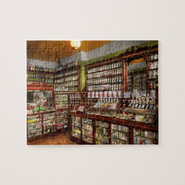 Puzzle Pharmacie - la pharmacie de M. Jones 1907 (Horizontal)