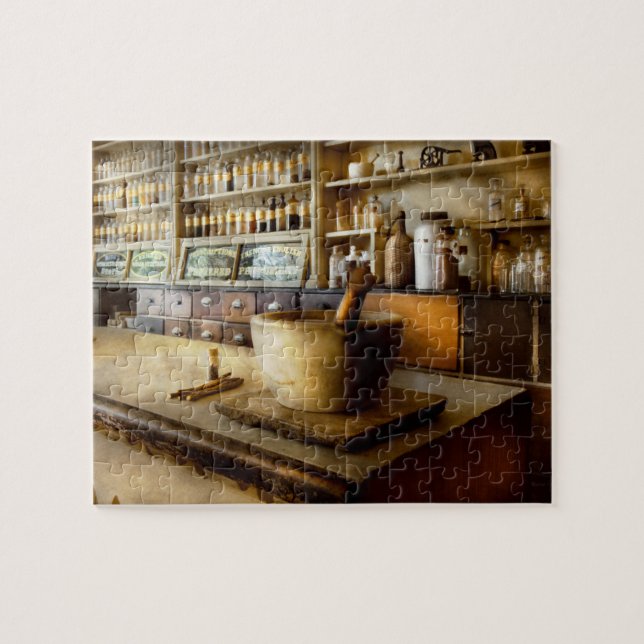 Puzzle Pharmacie - La source de mes maux de tête (Horizontal)
