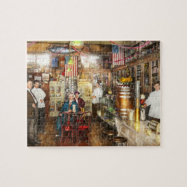 Puzzle Pharmacie - pharmacie 1915 de Collins (Horizontal)