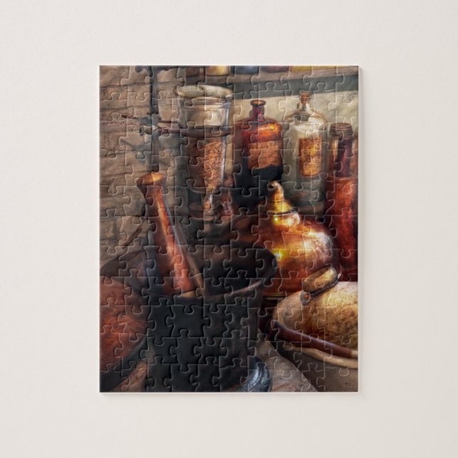 Puzzle Pharmacie - pilon - pharmacologie (Vertical)