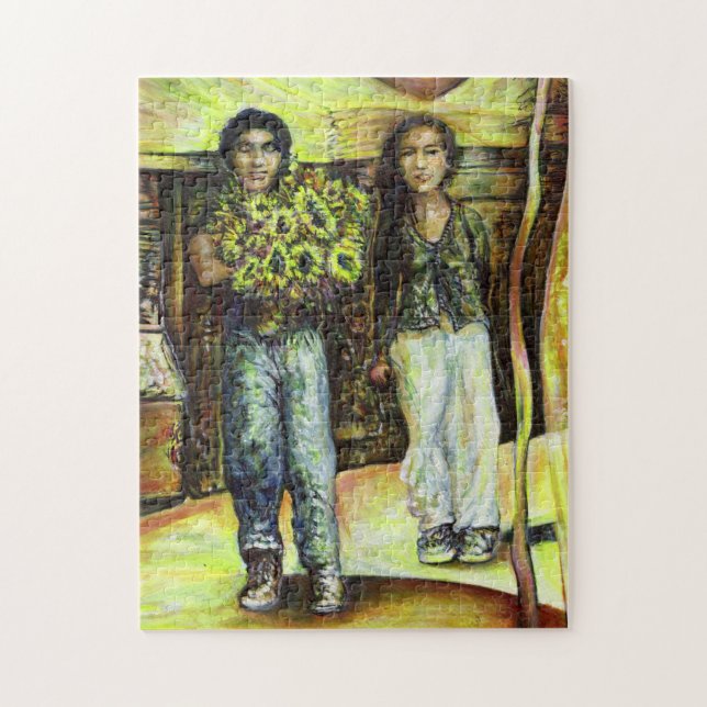 Puzzle Phase de ChapeI Sixtine d'un ChaIIenge (Vertical)