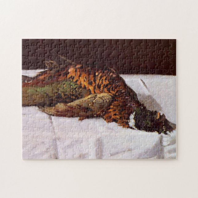Puzzle Pheasant Monet Fine Art (Horizontal)