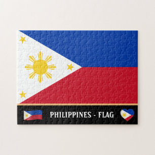 Puzzle Philippine Flag & Philippines Country / Philippine