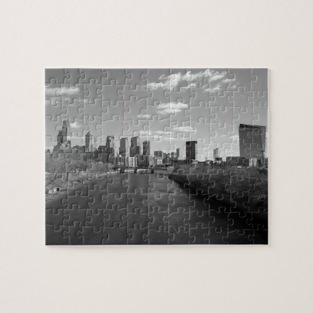 Puzzle Philly b/w (Horizontal)