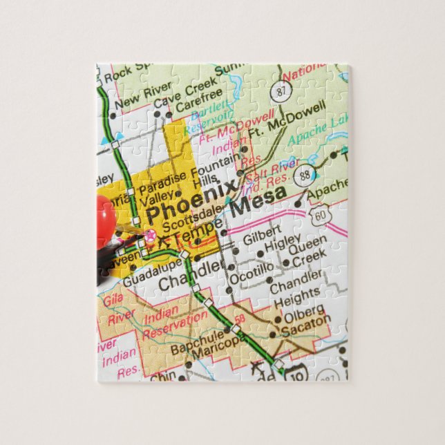 Puzzle Phoenix, Arizona (Vertical)