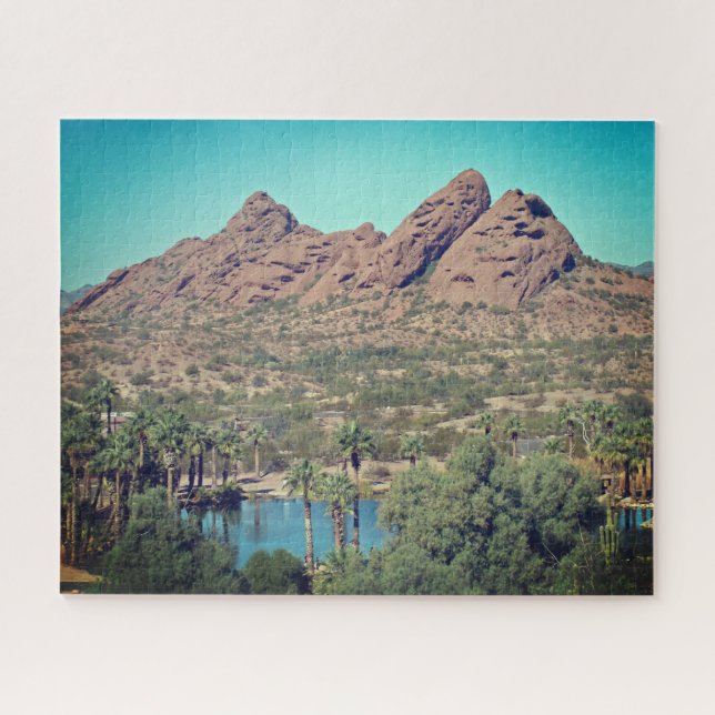 Puzzle Phoenix Arizona Landmark Rouge Butte Photo Paysage (Horizontal)