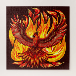 Puzzle Phoenix mythologique immortelle Créature