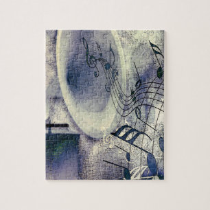 Puzzle Phonographe vintage