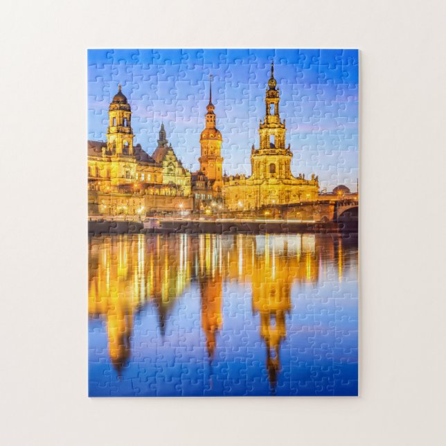 Puzzle photo 11x14 avec boîte cadeau Dresden (Vertical)