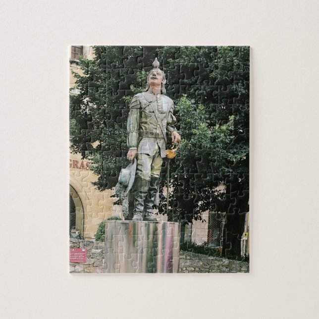 Puzzle Photo amusante de Cyrano de Bergerac avec un pigeo (Vertical)