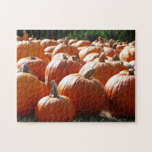 Puzzle Photo citrouille pour automne, Halloween ou Thanks