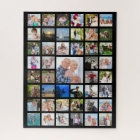 Photo Collage 45 images noir