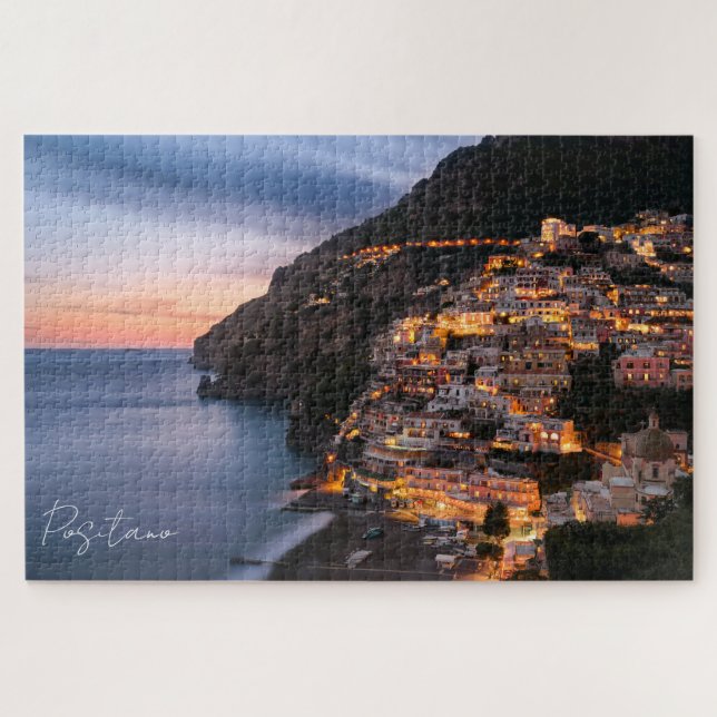 Puzzle Photo Côtière Positano (Horizontal)