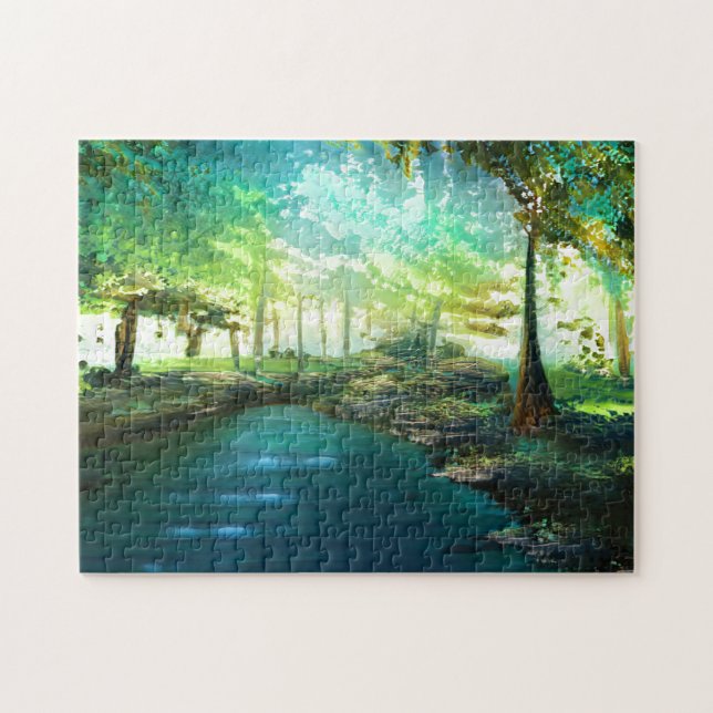 Puzzle photo d'art personnalisé paysage (Horizontal)