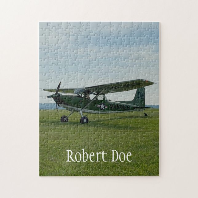 Puzzle Photo d'avion, Aviation, Nuit de jeu, Personnalisé (Vertical)