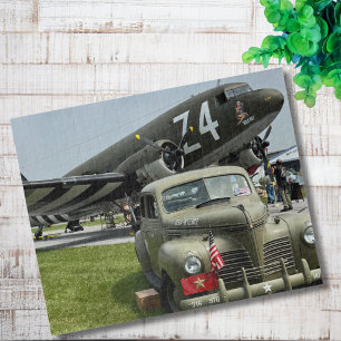 Puzzle Photo d'avion vintage pour l'anniversaire du père