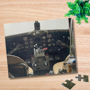 Puzzle Photo d'avion vintage pour l'anniversaire du pilot