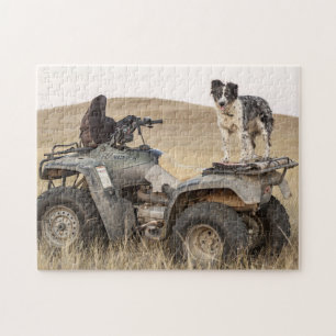 Puzzle Photo de chien ATV rugueux